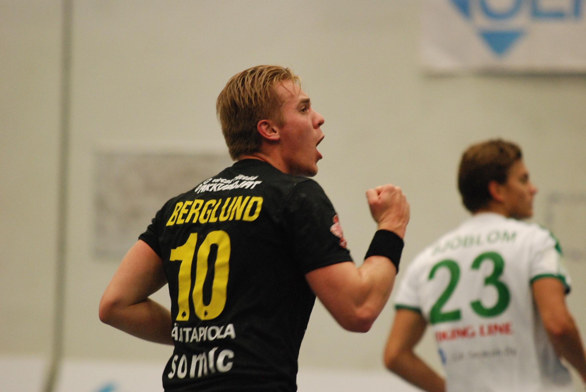Oscar Berglund gjorde fem mål för ÅIFK. Arkivfoto: Hannes Nyberg