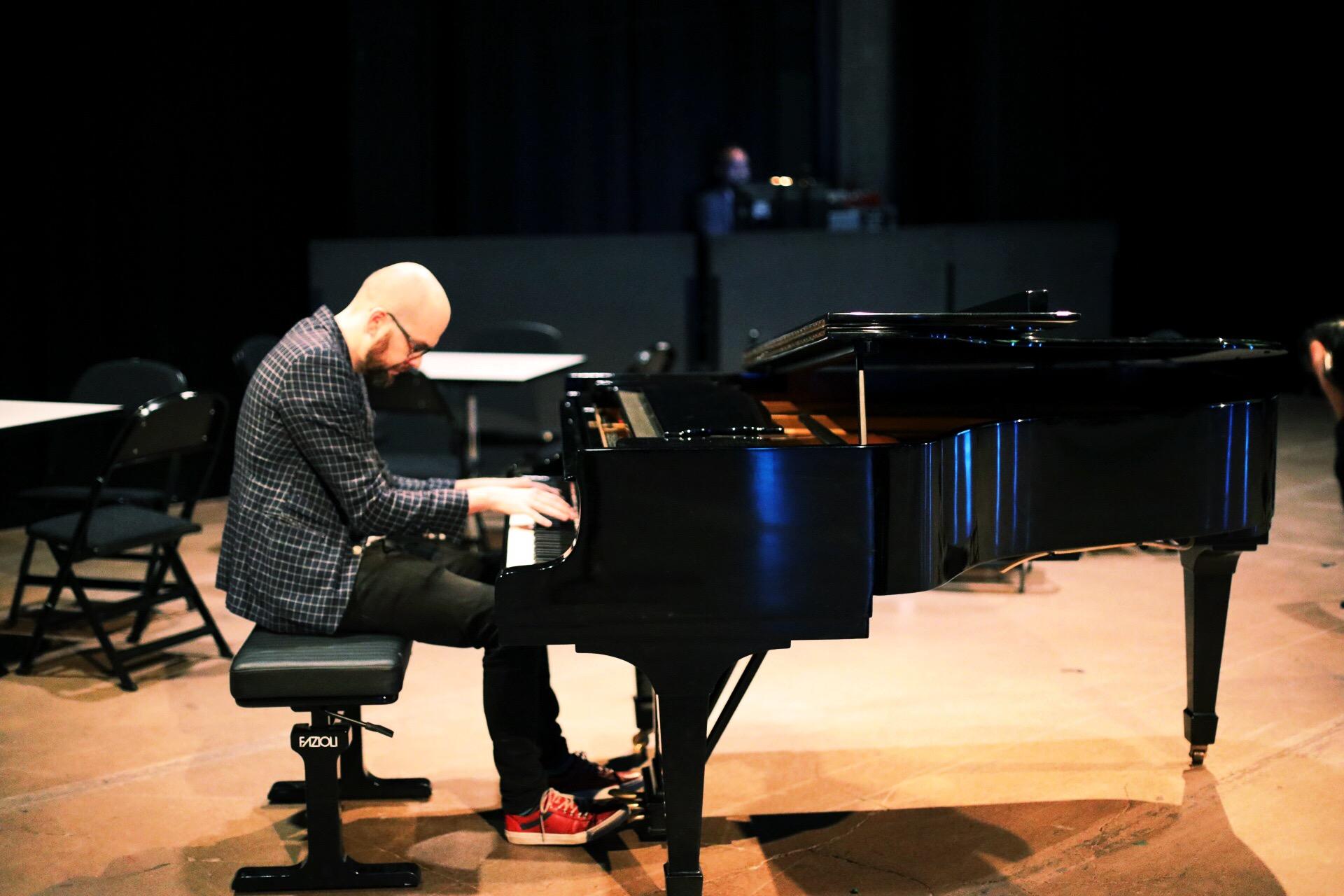 Jussi Fredriksson hoppas på jazzkonserter i de nybyggda lokalerna.