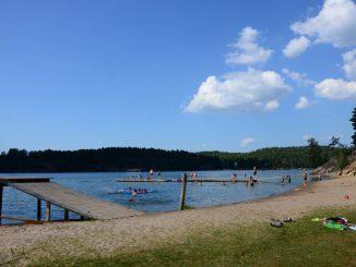 Solliden camping strand.
