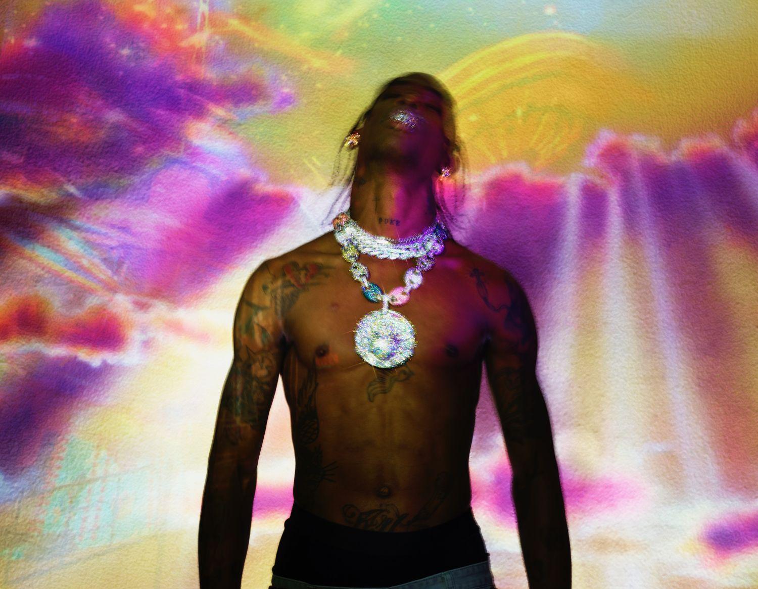 Rapartisten Travis Scott fotograferad