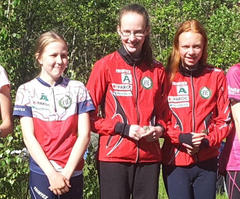 Emmi Virtala, Henrika Brink och Emma Donner