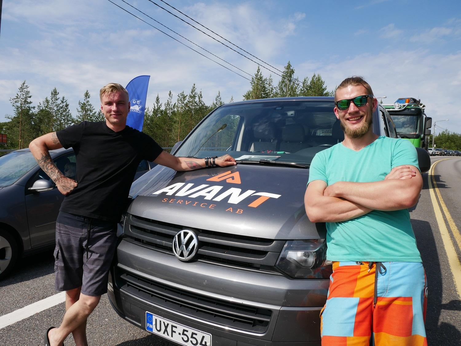Remy Kurm och Kasper Heinsaar