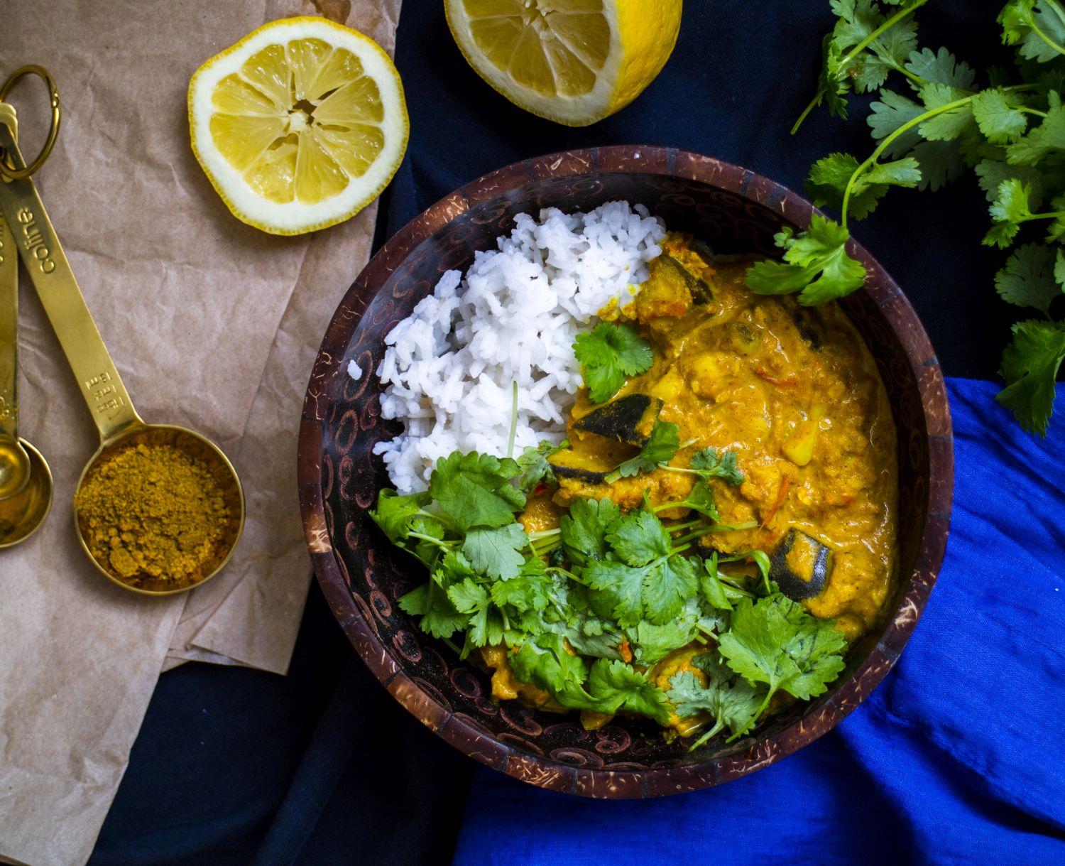 En fiskcurry