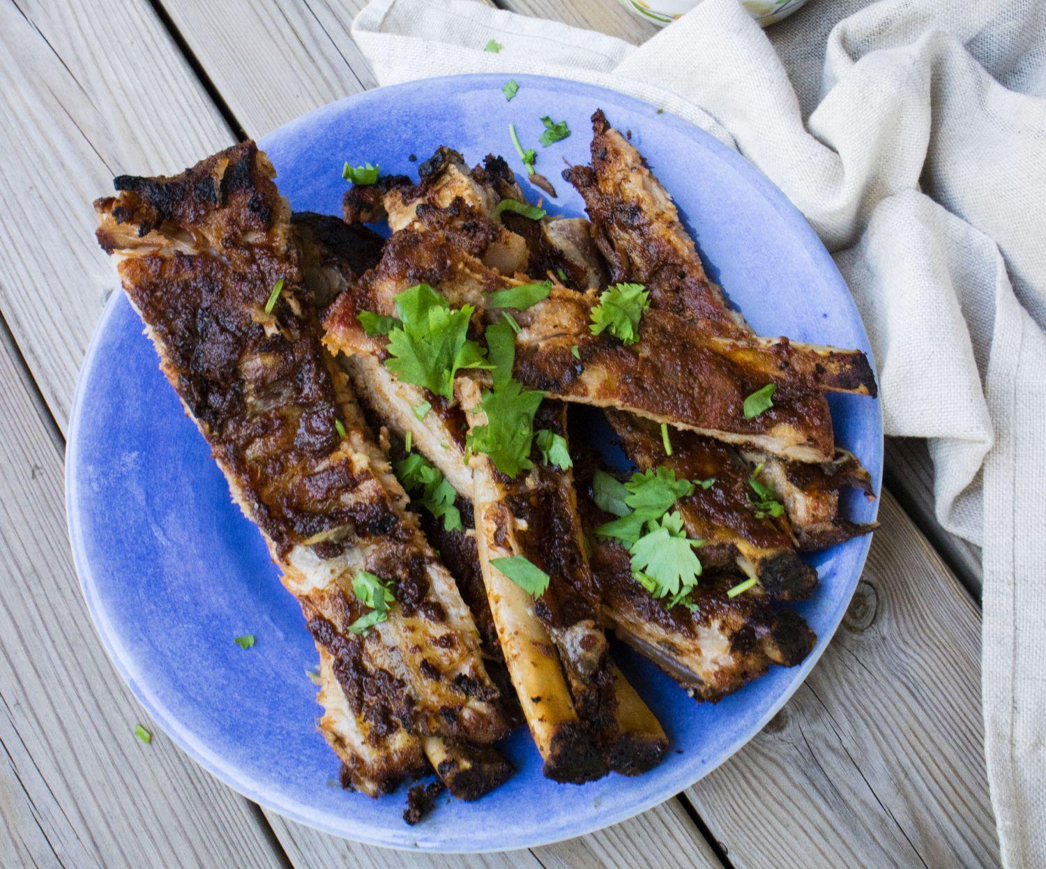 Grillade revbensspjäll