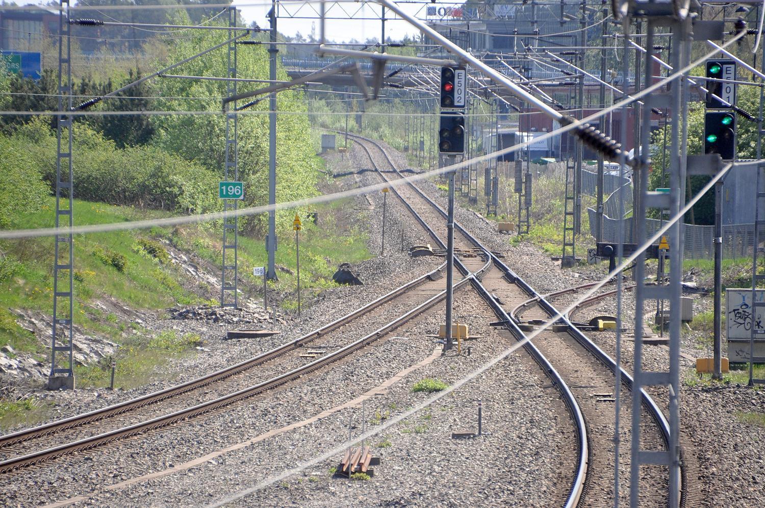järnvägsspår