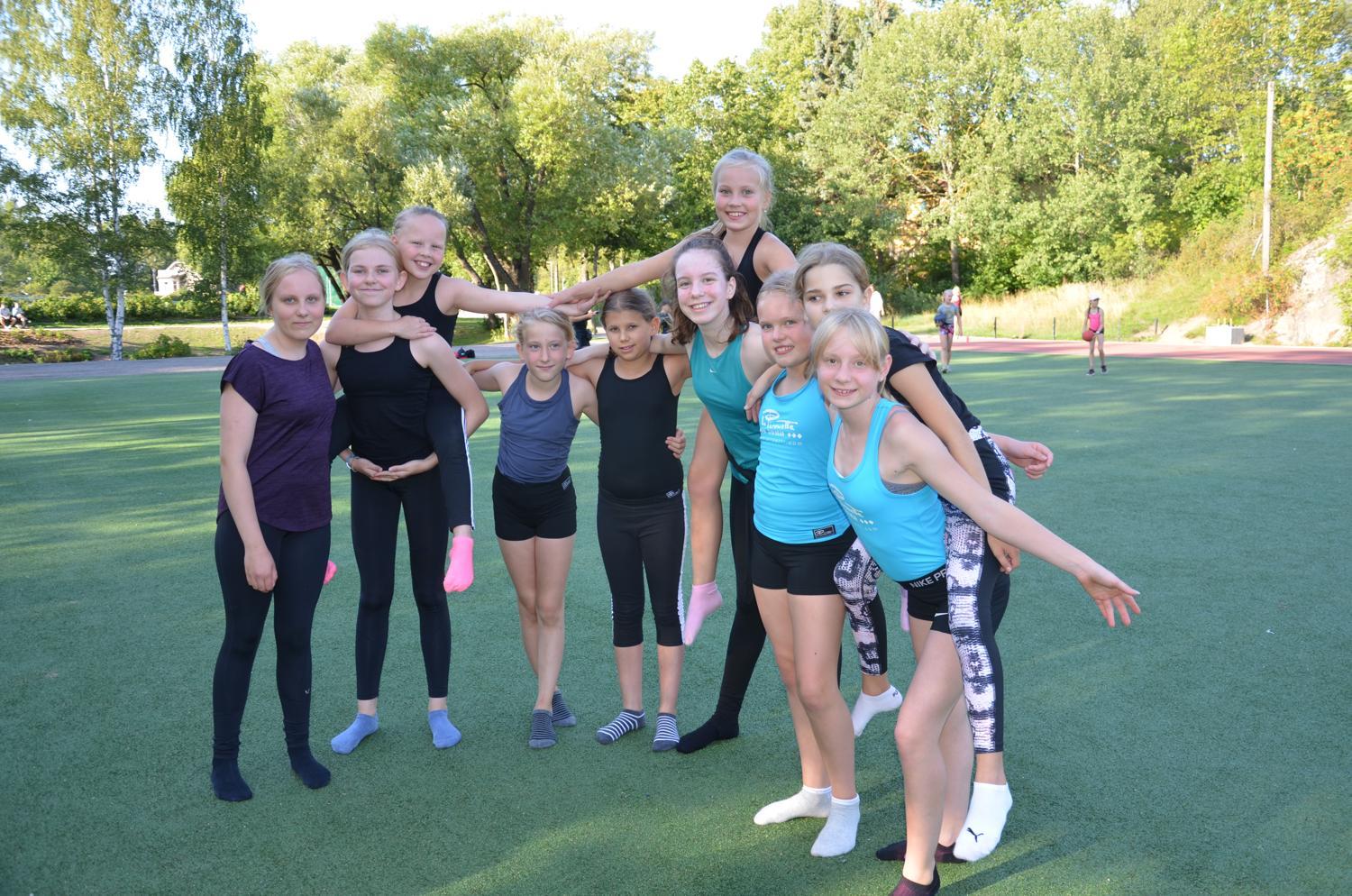 Gymnastflickor
