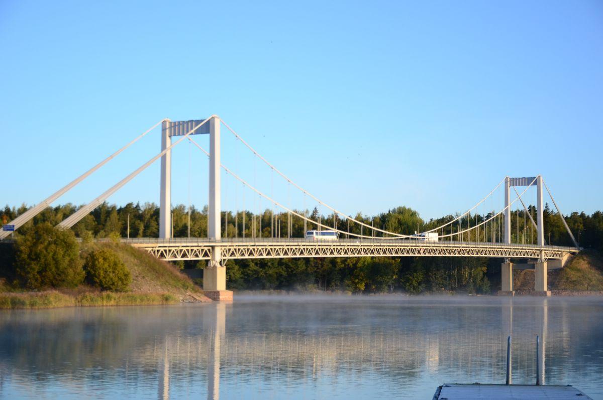 Kirjalabron, Rävsundet, Rävsundet