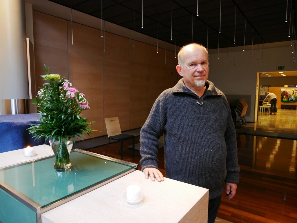 Björn Nalle Öhman leder den tysta mediationen från församlingens sida. – För en del är det skönt att prata igenom saker, men för andra är det en prestation att göra det. Då är tystnaden ett alternativ, säger han.