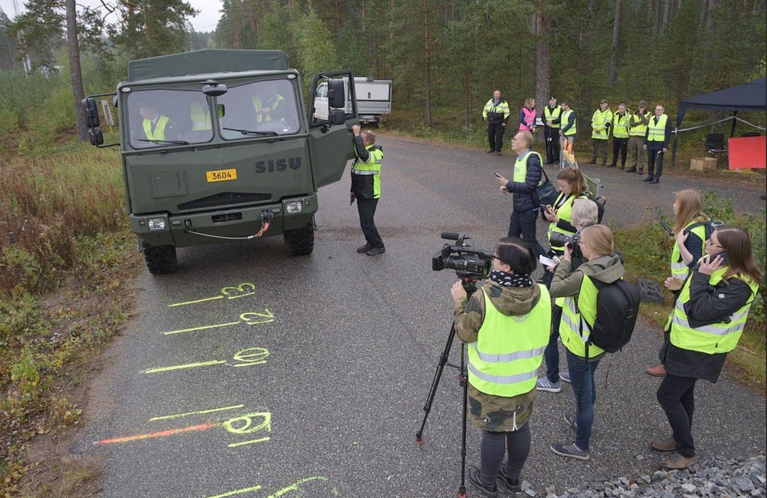 Västra Nylands tingsrätt bekantade sig med olycksplatsen i samband med att ärendet behandlades. Arkivbild. Foto: Henri Forss/SPT