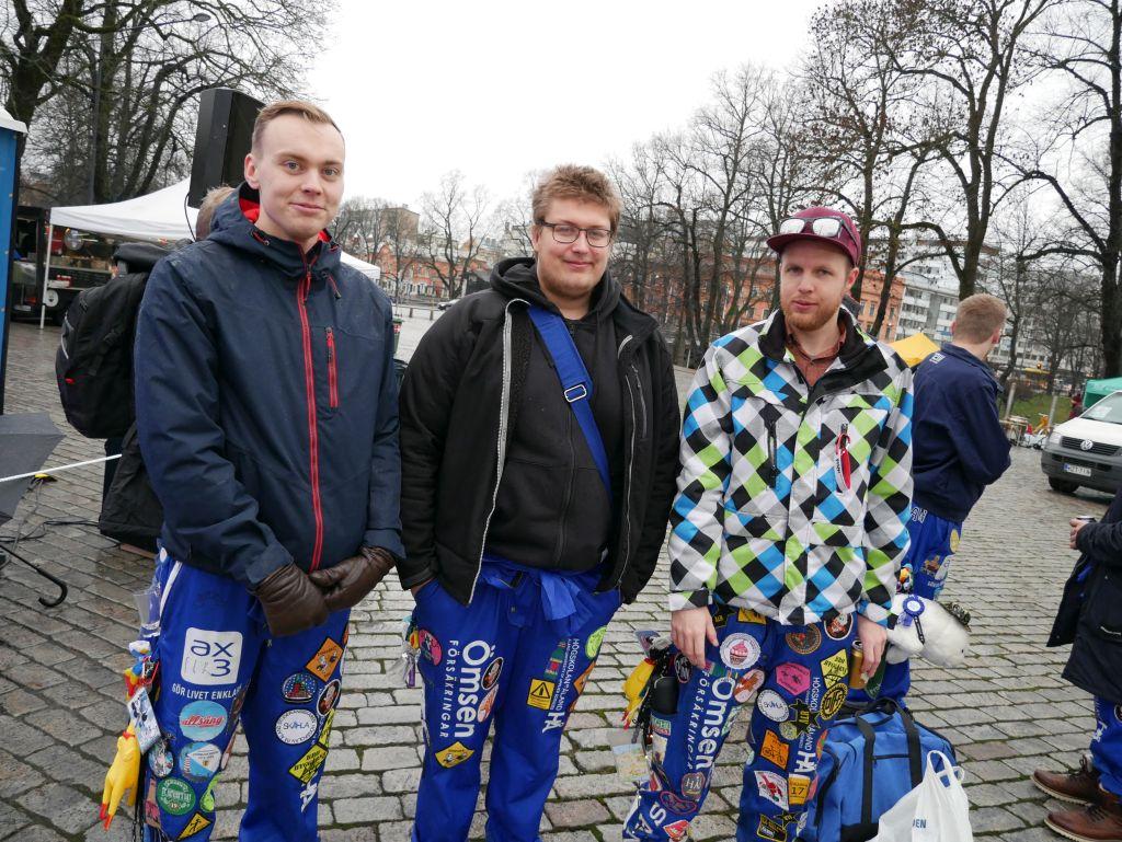 Viktor Häggman från Vasa och Tobias Jansson från Nagu, och