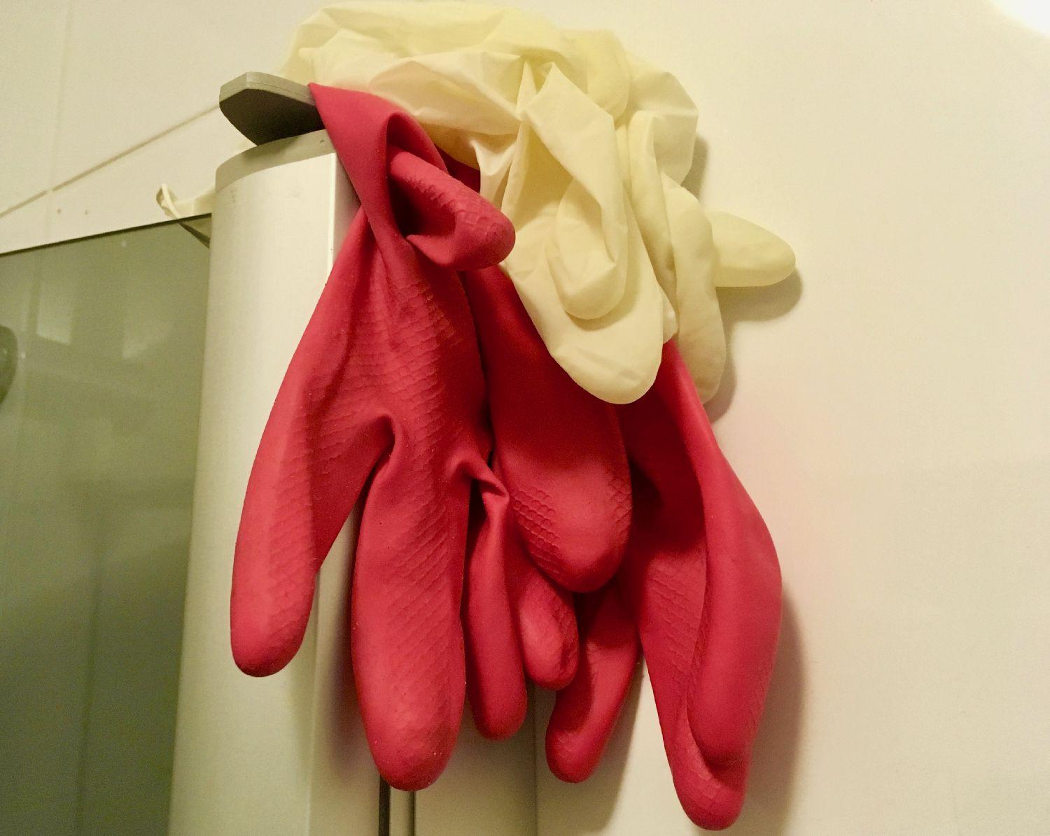Gummihandskar