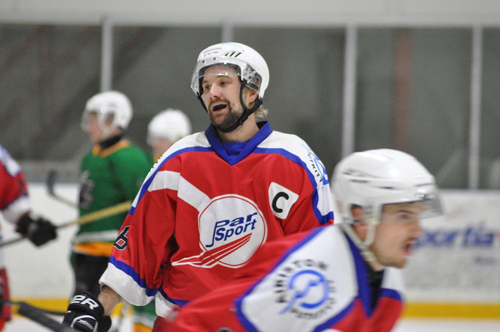 En ishockeyspelare