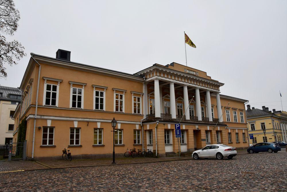 Stor byggnad.