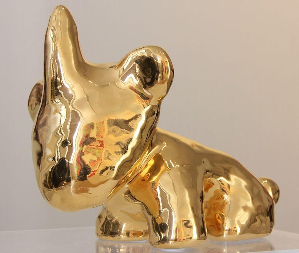 Gyllene skulptur